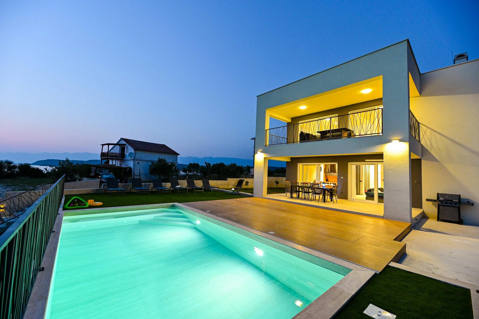 Night pool